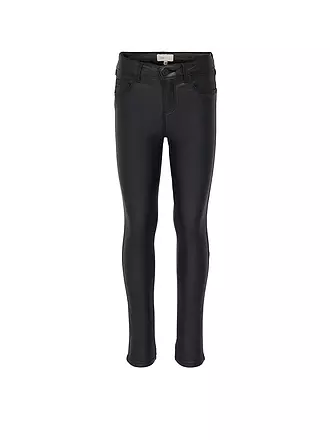 ONLY | Mädchen Jeans in Lederoptik Slim Fit KONROYAL | 